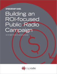 CapRadio - eBook Thumbnail - Building an ROI-focused Public Radio Campaign